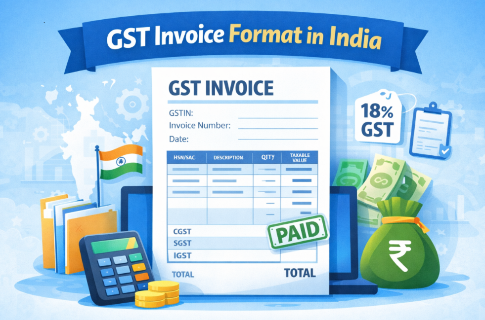 GST Invoice Format in India